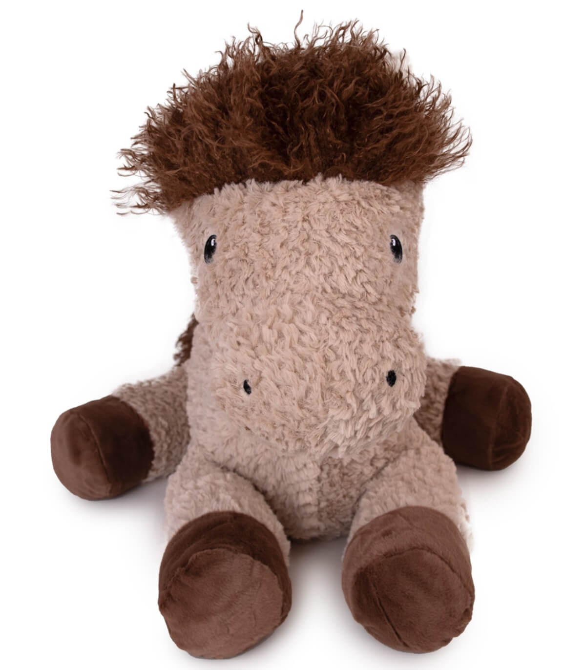 PLUSH HORSE 45 CM BEIGE/ECRU Amek toys