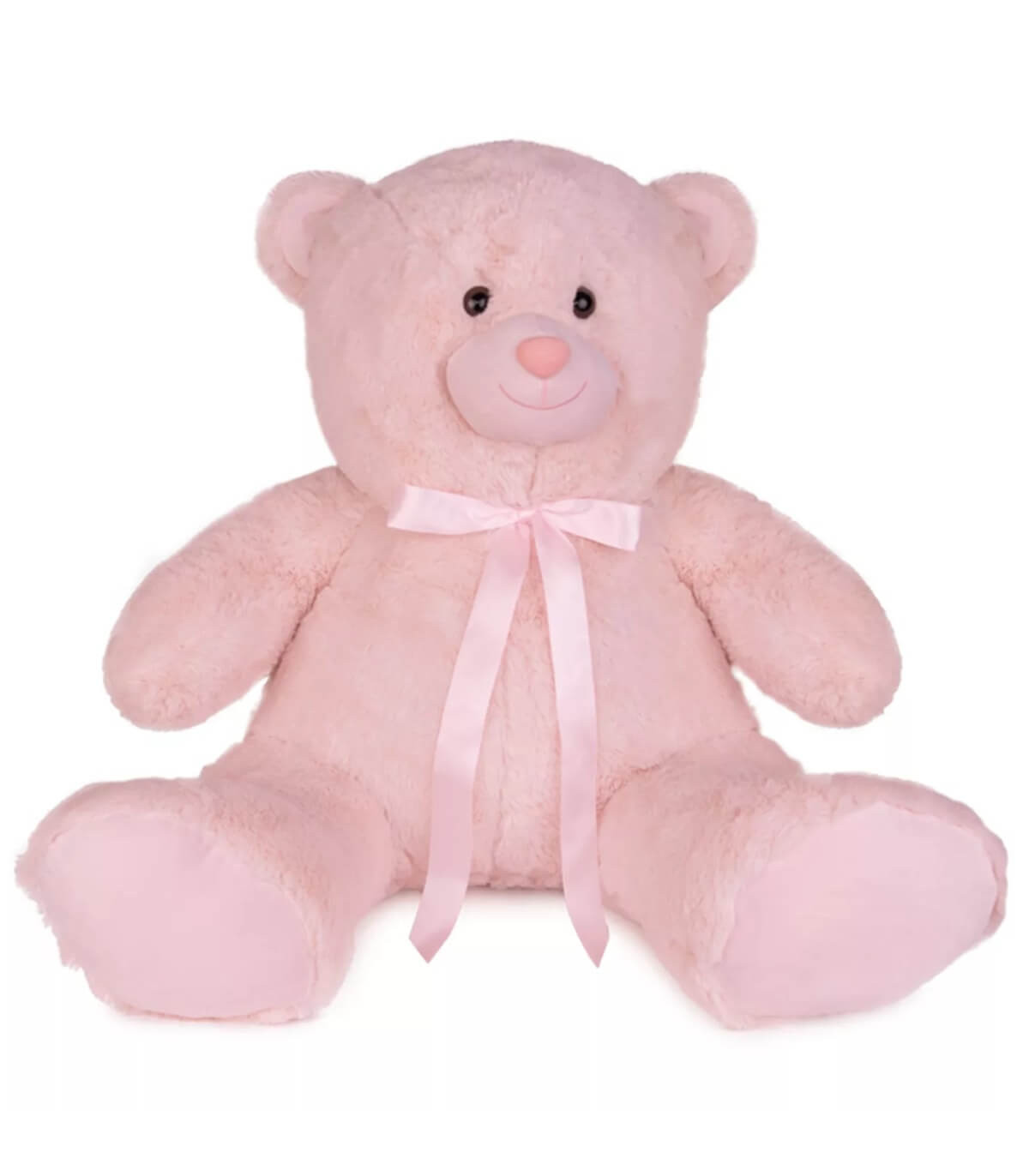 PLUSHED BEAR WITH RIBBON 3 COLORS 68 CM Amek toys