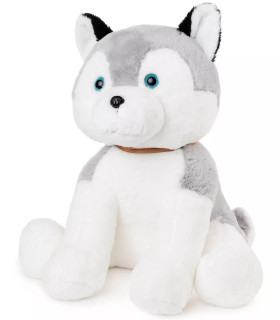 Λούτρινο σκυλάκι χάσκι 55 εκ Amek toys