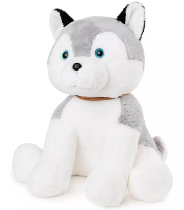 Λούτρινο σκυλάκι χάσκι 55 εκ Amek toys