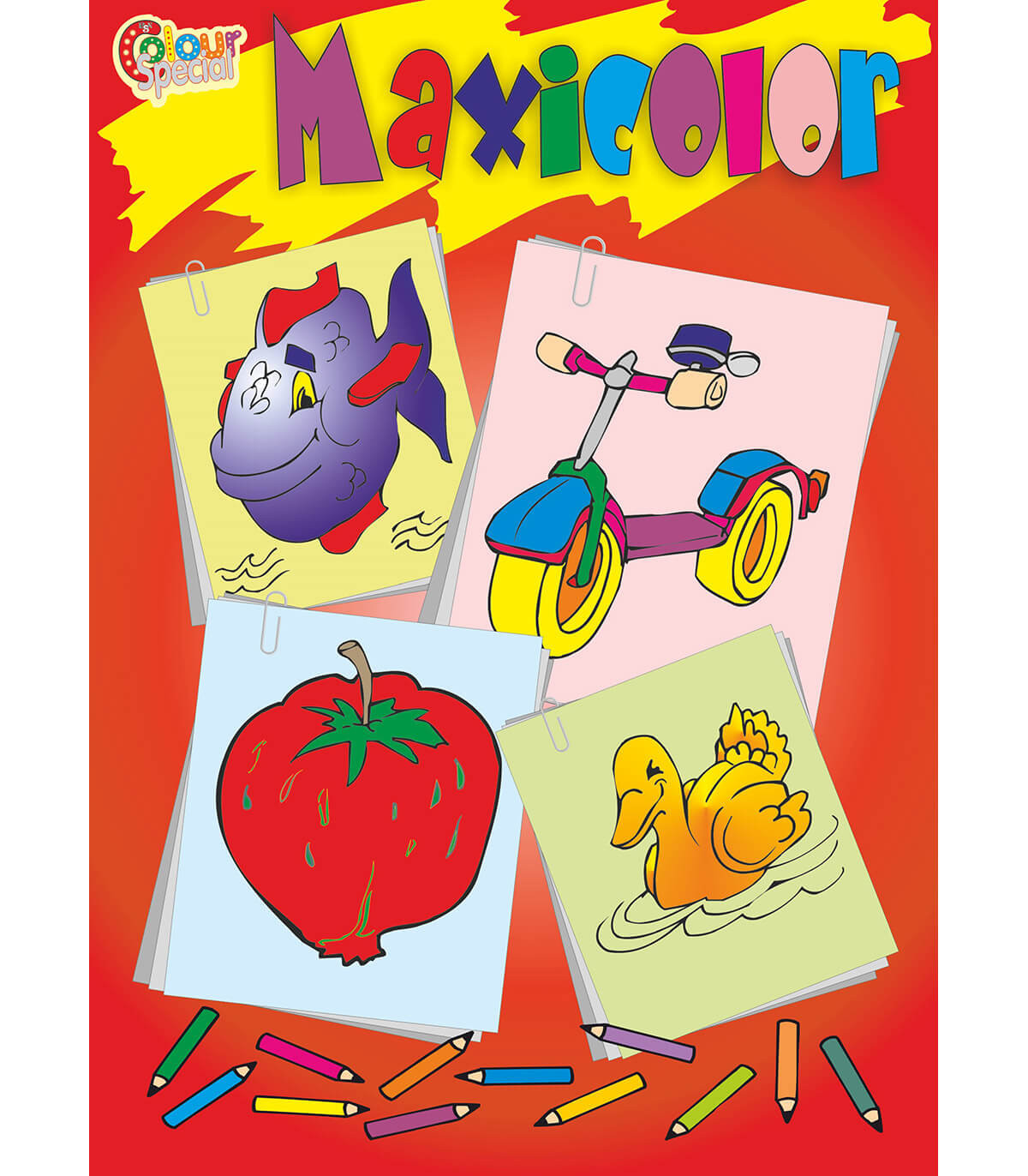 ΒΙΒΛΙΟ ΖΩΓΡΑΦΙΚΗΣ MAXICOLOR 80 ΣΕΛ. 2 ΤΥΠΟΙ Boek Specials Nederland bv