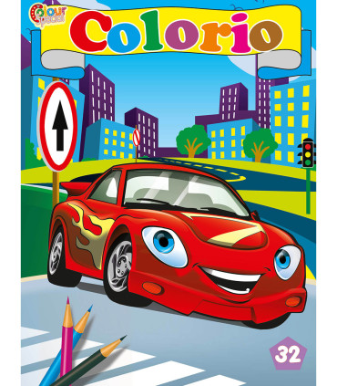 ΒΙΒΛΙΟ ΖΩΓΡΑΦΙΚΗΣ COLORIO 32 ΣΕΛΙΔΕΣ 4 ΕΙΔΗ Boek Specials Nederland bv
