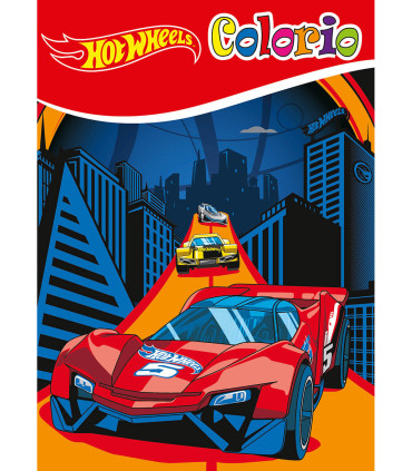 HOT WHEELS COLORING BOOK 32 PAGES 4 TYPES Boek Specials Nederland bv