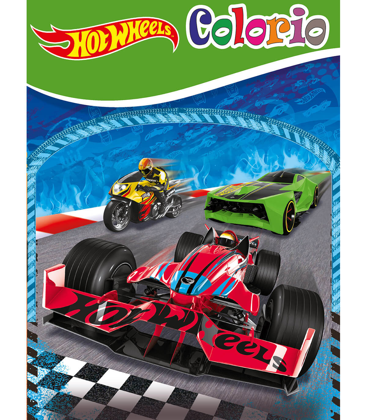 ΒΙΒΛΙΟ ΖΩΓΡΑΦΙΚΗΣ HOT WHEELS COLORIO 32 ΣΕΛΙΔΕΣ 4 ΤΥΠΟΙ Boek Specials Nederland bv