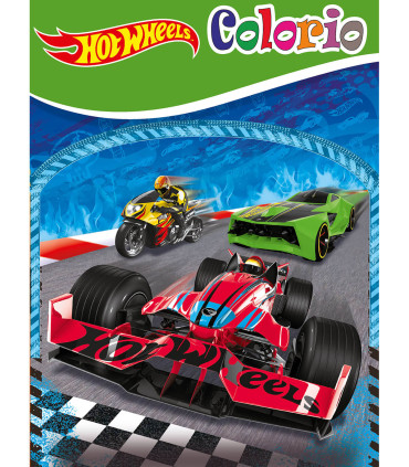 ΒΙΒΛΙΟ ΖΩΓΡΑΦΙΚΗΣ HOT WHEELS COLORIO 32 ΣΕΛΙΔΕΣ 4 ΤΥΠΟΙ Boek Specials Nederland bv