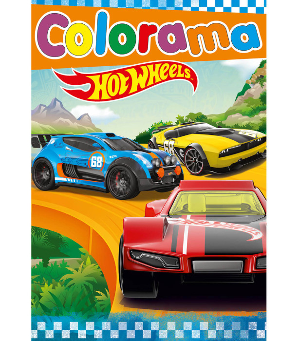ΒΙΒΛΙΟ ΖΩΓΡΑΦΙΚΗΣ HOT WHEELS 48 ΣΕΛ. 2 ΤΥΠΟΙ Boek Specials Nederland bv