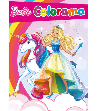 BARBIE COLORING BOOK COLORAMA 48 PAGES 2 TYPES Boek Specials Nederland bv