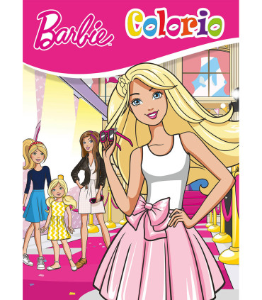 BARBIE COLORING BOOK 32 PAGES 4 TYPES Boek Specials Nederland bv