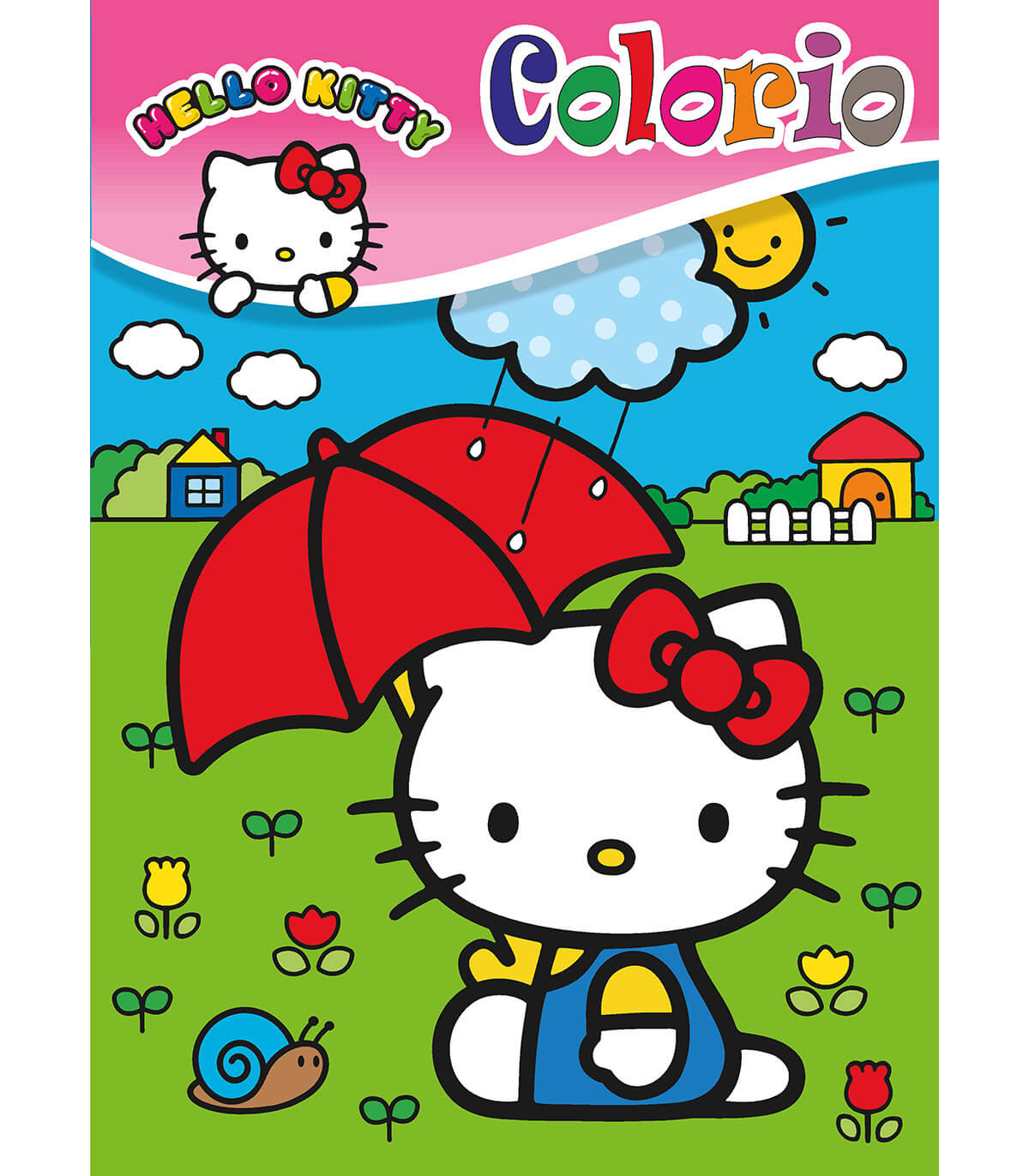 ΒΙΒΛΙΟ ΖΩΓΡΑΦΙΚΗΣ HELLO KITTY COLORIO 32 ΣΕΛΙΔΕΣ 4 ΕΙΔΗ Boek Specials Nederland bv