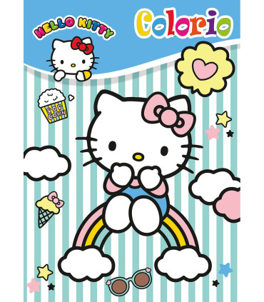ΒΙΒΛΙΟ ΖΩΓΡΑΦΙΚΗΣ HELLO KITTY COLORIO 32 ΣΕΛΙΔΕΣ 4 ΕΙΔΗ Boek Specials Nederland bv