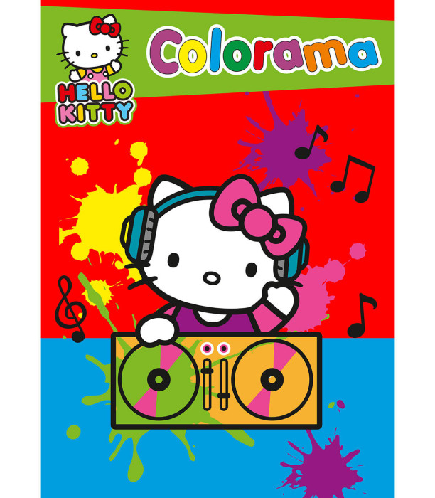 ΒΙΒΛΙΟ ΖΩΓΡΑΦΙΚΗΣ HELLO KITTY COLORAMA 48 ΣΕΛ. 2 ΤΥΠΟΙ Boek Specials Nederland bv