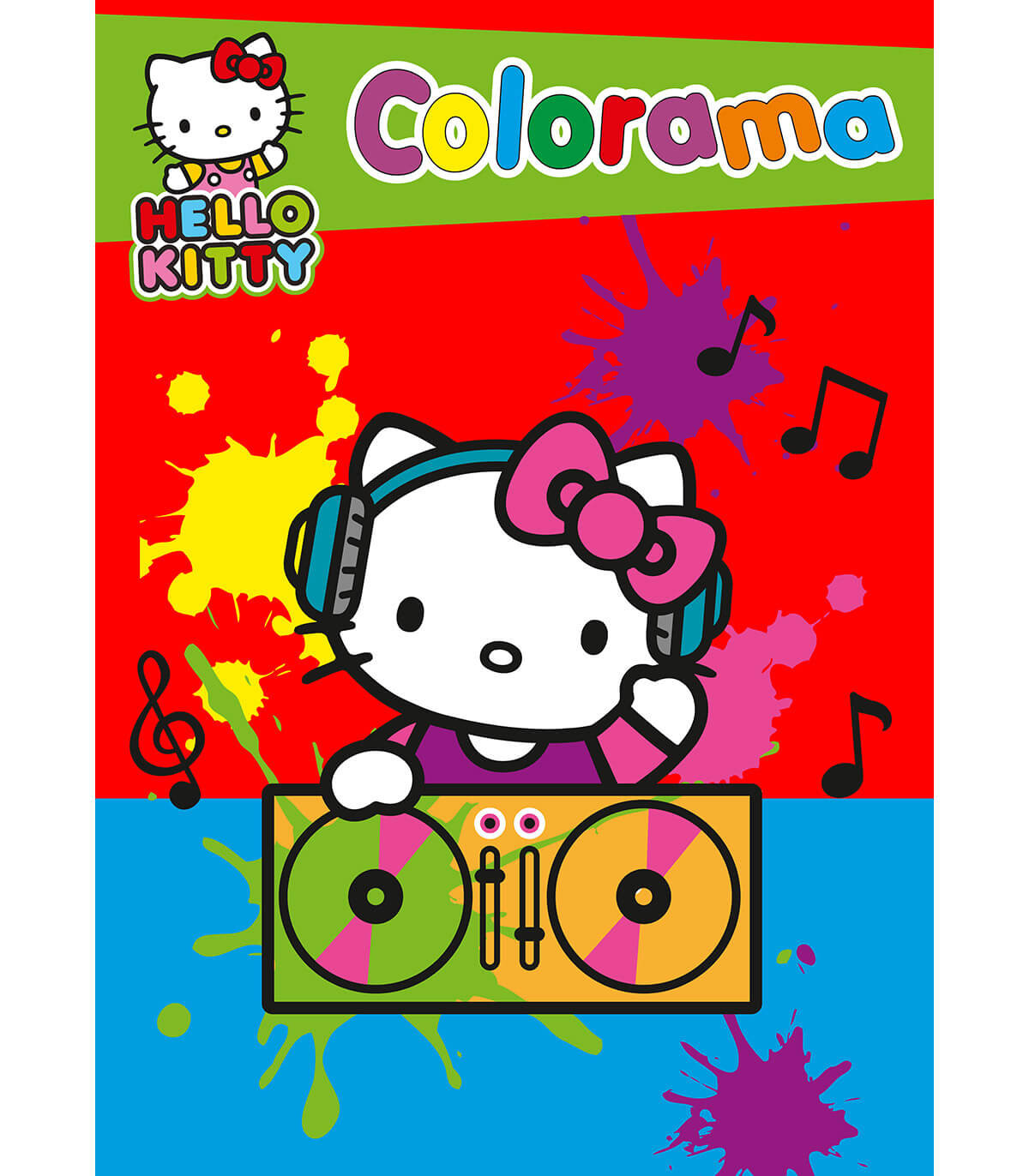 ΒΙΒΛΙΟ ΖΩΓΡΑΦΙΚΗΣ HELLO KITTY COLORAMA 48 ΣΕΛ. 2 ΤΥΠΟΙ Boek Specials Nederland bv