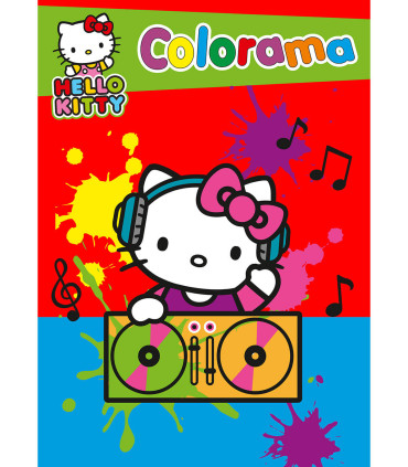ΒΙΒΛΙΟ ΖΩΓΡΑΦΙΚΗΣ HELLO KITTY COLORAMA 48 ΣΕΛ. 2 ΤΥΠΟΙ Boek Specials Nederland bv