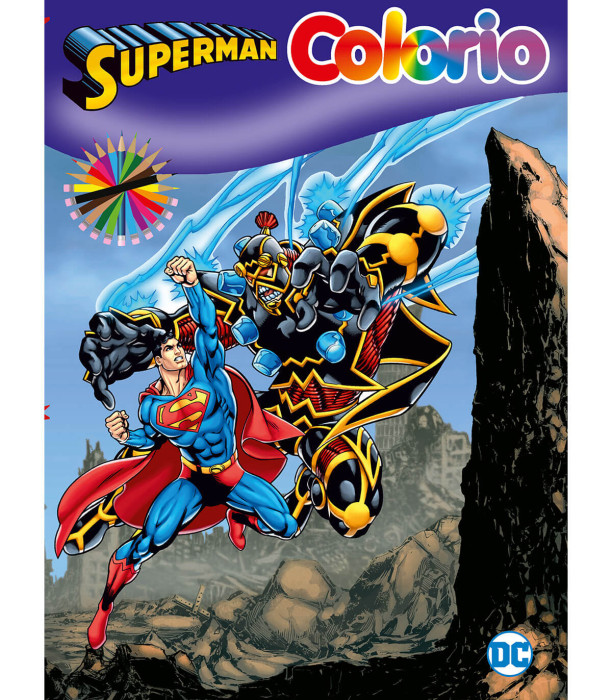 ΒΙΒΛΙΟ ΖΩΓΡΑΦΙΚΗΣ COLORIO WARNER BROS ΗΡΩΕΣ 32 ΣΕΛ. 6 ΤΥΠΟΙ Boek Specials Nederland bv