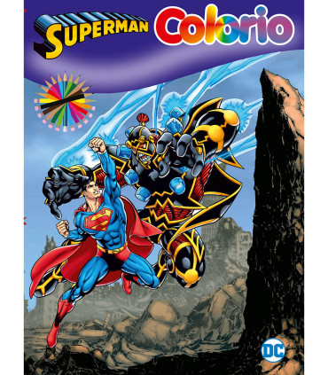 COLORING BOOK COLORIO WARNER BROS HEROES 32 PAGES 6 TYPES Boek Specials Nederland bv