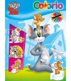 ΒΙΒΛΙΟ ΖΩΓΡΑΦΙΚΗΣ COLORIO WARNER BROS ΗΡΩΕΣ 32 ΣΕΛ. 6 ΤΥΠΟΙ Boek Specials Nederland bv