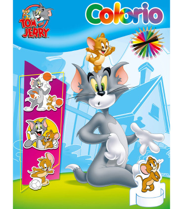 ΒΙΒΛΙΟ ΖΩΓΡΑΦΙΚΗΣ COLORIO WARNER BROS ΗΡΩΕΣ 32 ΣΕΛ. 6 ΤΥΠΟΙ Boek Specials Nederland bv
