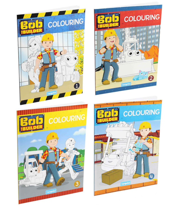 BOB THE BUILDER COLORING BOOK 32 PAGES 4 TYPES Europrice