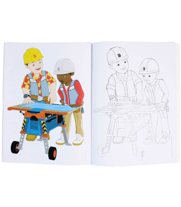 ΒΙΒΛΙΟ ΖΩΓΡΑΦΙΚΗΣ BOB THE BUILDER COLORING 32 ΣΕΛ. 4 ΤΥΠΟΙ Europrice