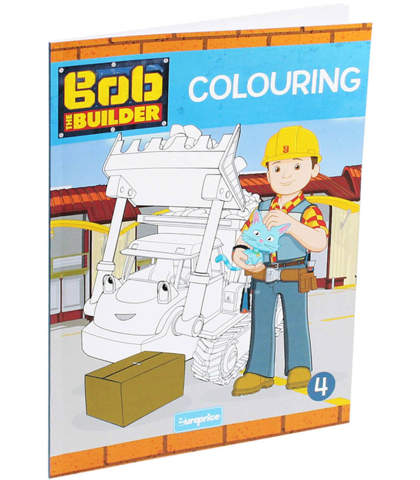 ΒΙΒΛΙΟ ΖΩΓΡΑΦΙΚΗΣ BOB THE BUILDER COLORING 32 ΣΕΛ. 4 ΤΥΠΟΙ Europrice
