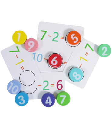 CHILDREN'S GAME LITTLE MATHEMATICIAN 4 TYPES Europrice