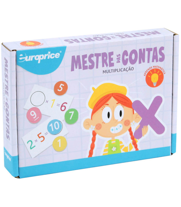 CHILDREN'S GAME LITTLE MATHEMATICIAN 4 TYPES Europrice