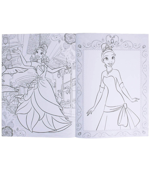 ΒΙΒΛΙΟ ΖΩΓΡΑΦΙΚΗΣ DISNEY PRINCESS 24 ΣΕΛΙΔΕΣ + 1000 ΔΙΑΜΑΝΤΕΝΙΕΣ ΠΕΤΡΕΣ 4 ΕΙΔΗ Europrice
