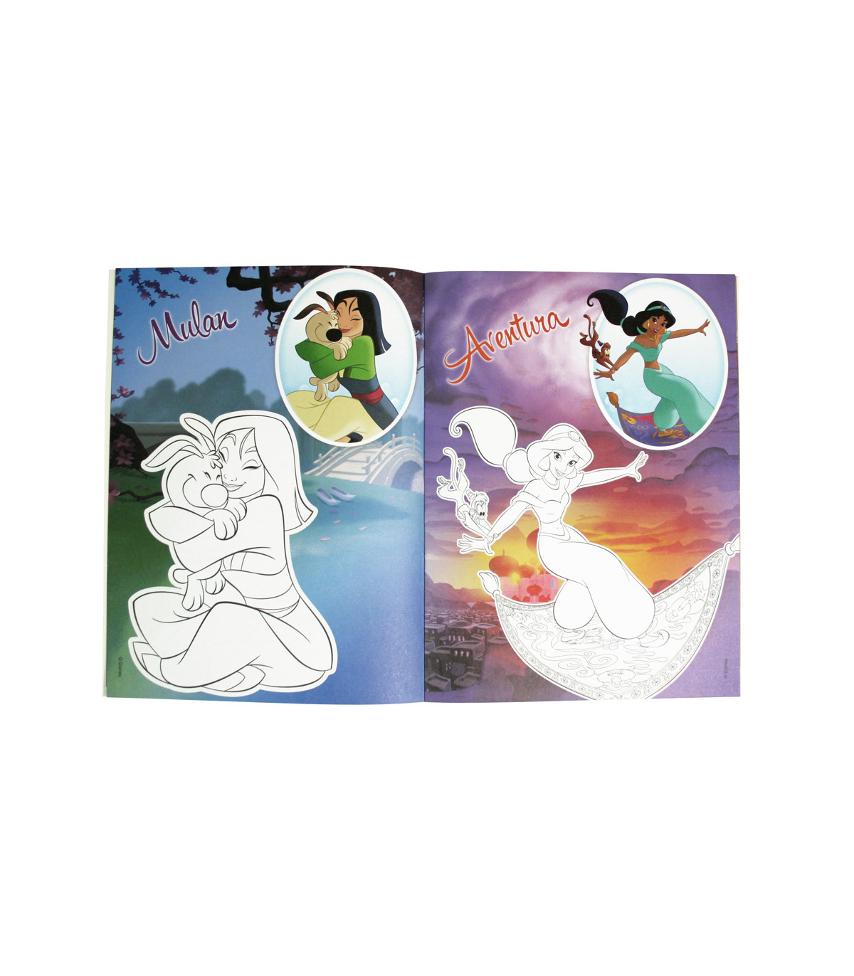 ΒΙΒΛΙΟ ΖΩΓΡΑΦΙΚΗΣ DISNEY PRINCESS 16 ΣΕΛΙΔΕΣ + ΑΥΤΟΚΟΛΛΗΤΑ 3 ΕΙΔΗ Europrice