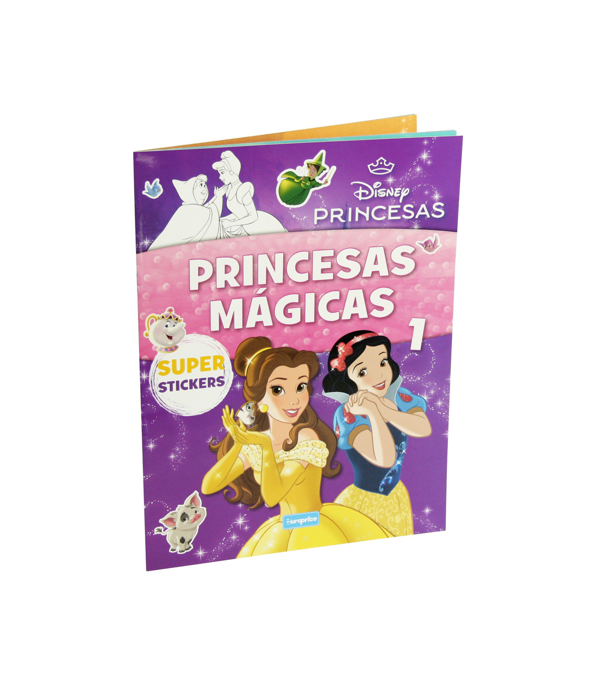 ΒΙΒΛΙΟ ΖΩΓΡΑΦΙΚΗΣ DISNEY PRINCESS 16 ΣΕΛΙΔΕΣ + ΑΥΤΟΚΟΛΛΗΤΑ 3 ΕΙΔΗ Europrice