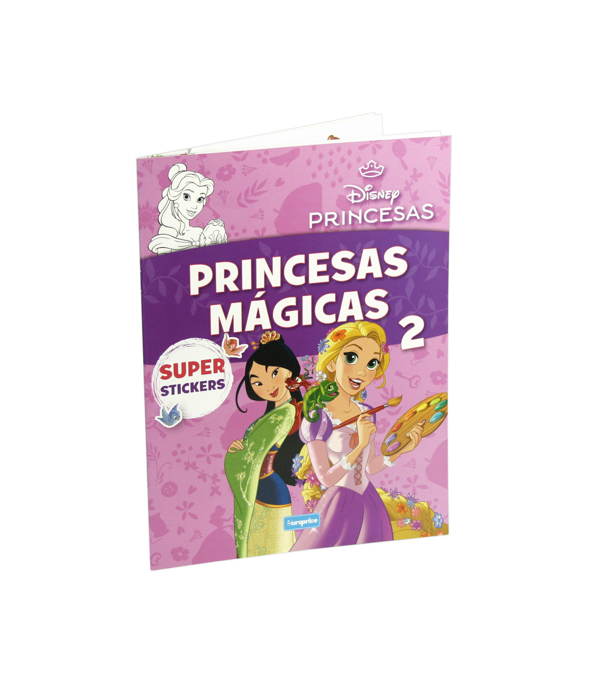 ΒΙΒΛΙΟ ΖΩΓΡΑΦΙΚΗΣ DISNEY PRINCESS 16 ΣΕΛΙΔΕΣ + ΑΥΤΟΚΟΛΛΗΤΑ 3 ΕΙΔΗ Europrice