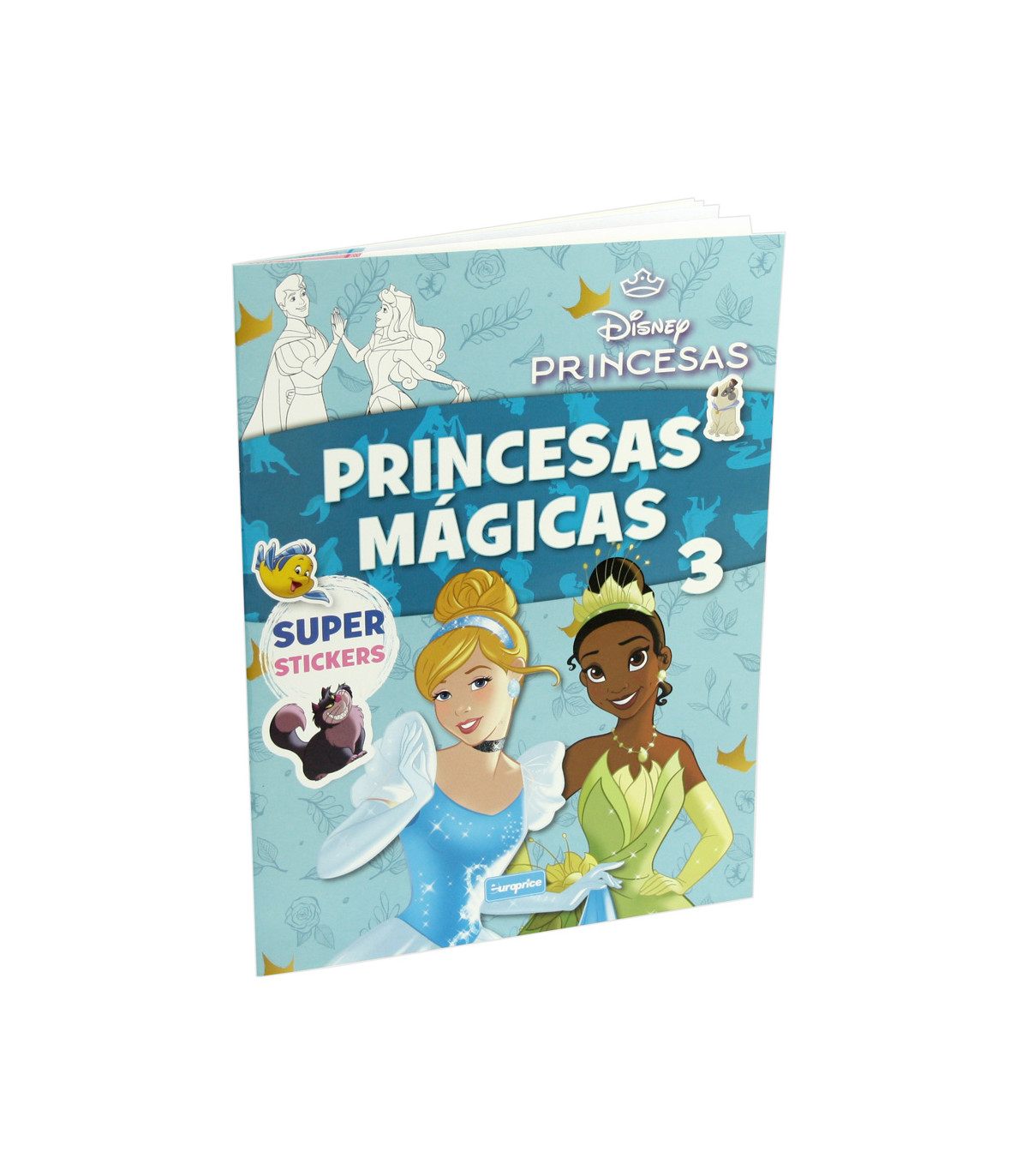 ΒΙΒΛΙΟ ΖΩΓΡΑΦΙΚΗΣ DISNEY PRINCESS 16 ΣΕΛΙΔΕΣ + ΑΥΤΟΚΟΛΛΗΤΑ 3 ΕΙΔΗ Europrice