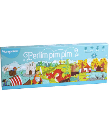 CHILDREN'S PUZZLES 4 IN 1 PERLIM PIM PIM 2 TYPES Europrice