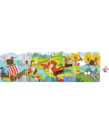 CHILDREN'S PUZZLES 4 IN 1 PERLIM PIM PIM 2 TYPES Europrice