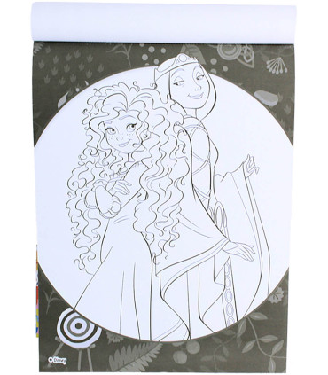 NOTEBOOK COLORING BOOK DISNEY ARTE COLORIDA 64 PAGES 4 TYPES Europrice