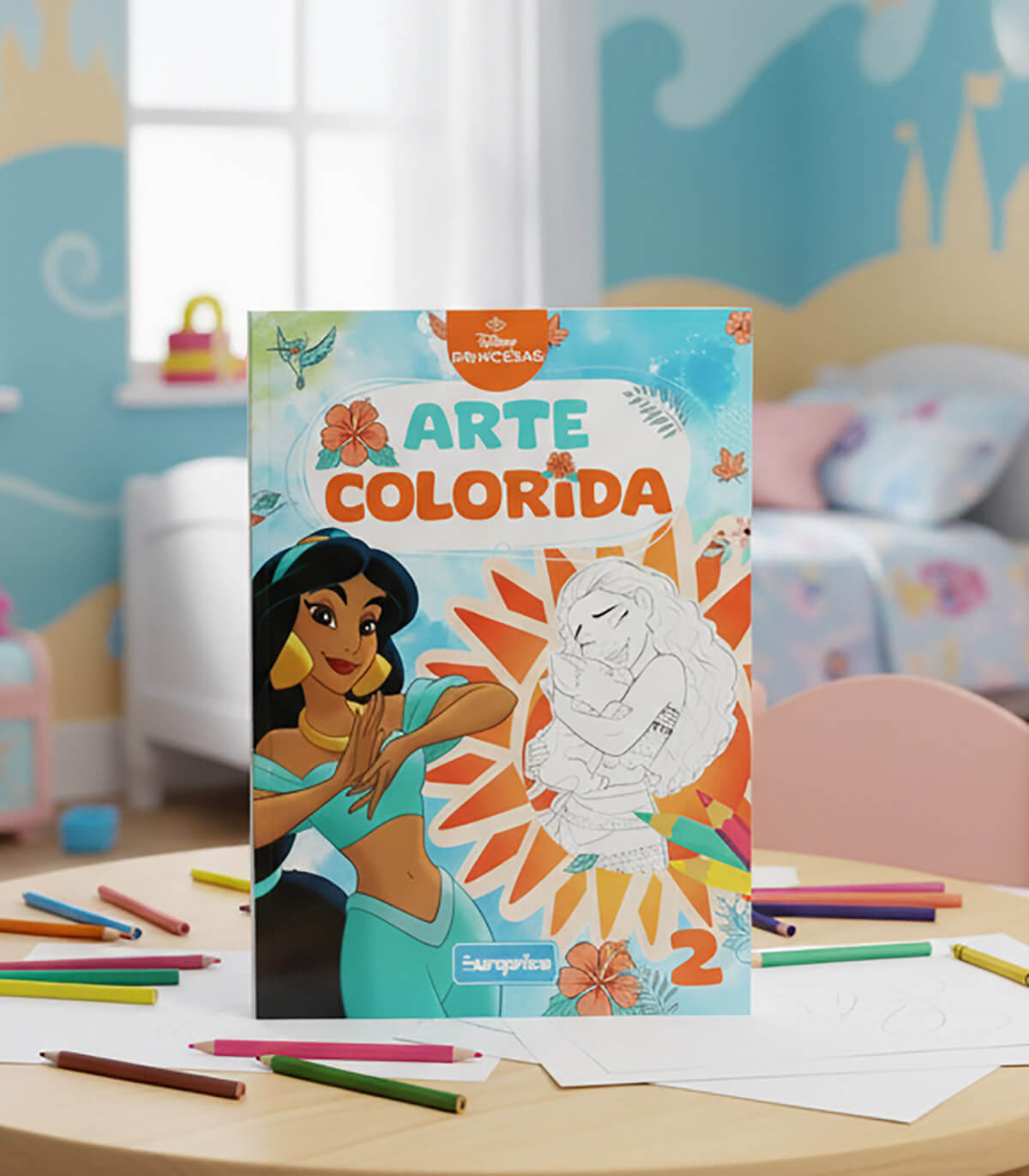 ΤΕΤΡΑΔΙΟ ΒΙΒΛΙΟ ΖΩΓΡΑΦΙΚΗΣ DISNEY ARTE COLORIDA 64 ΣΕΛΙΔΕΣ 4 ΕΙΔΗ Europrice