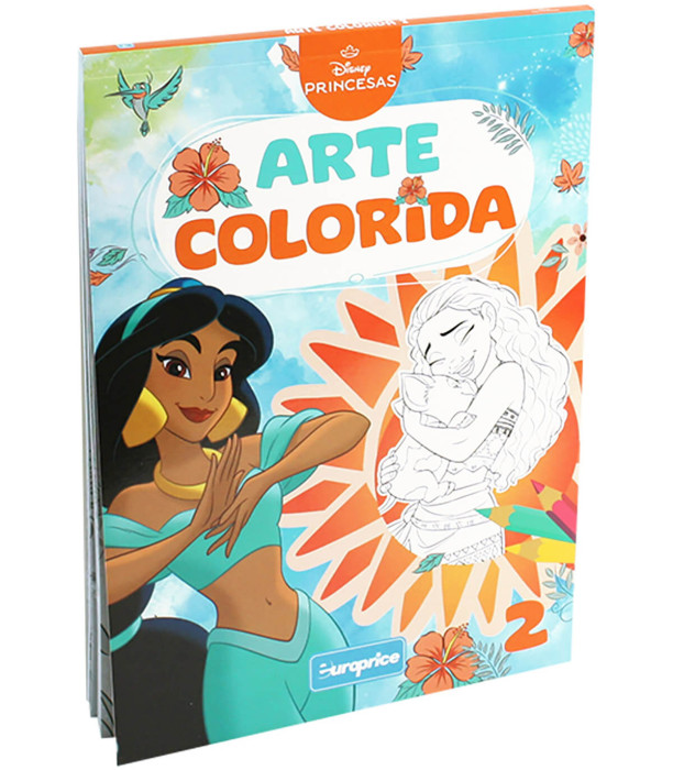 ΤΕΤΡΑΔΙΟ ΒΙΒΛΙΟ ΖΩΓΡΑΦΙΚΗΣ DISNEY ARTE COLORIDA 64 ΣΕΛΙΔΕΣ 4 ΕΙΔΗ Europrice