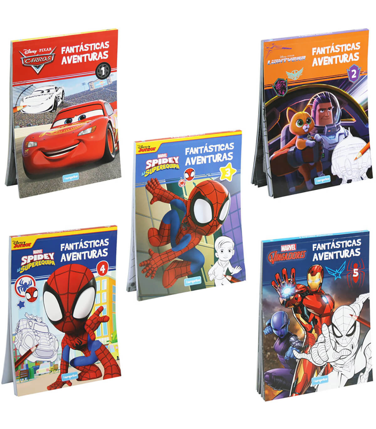 ΤΕΤΡΑΔΙΟ ΒΙΒΛΙΟ ΖΩΓΡΑΦΙΚΗΣ DISNEY ΗΡΩΕΣ 96 ΣΕΛ. 5 ΤΥΠΟΙ Europrice