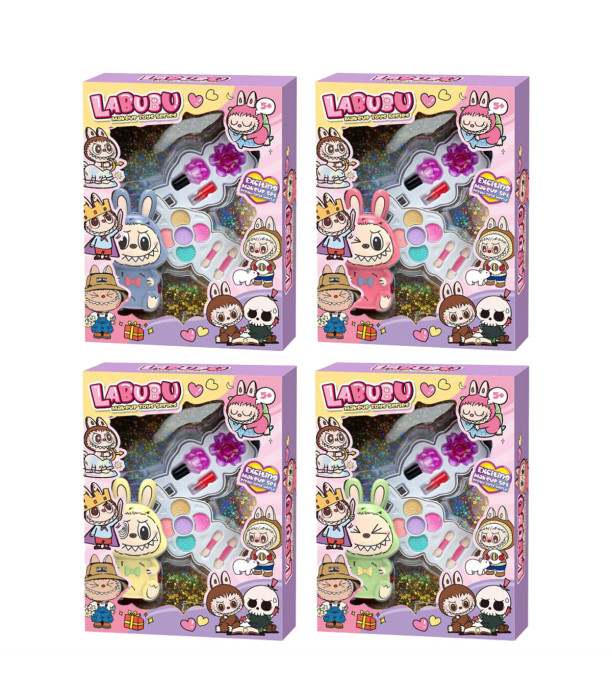 CHILDREN'S MAKEUP AND NAIL POLISH SET IN LABUBU BOX Armtoys