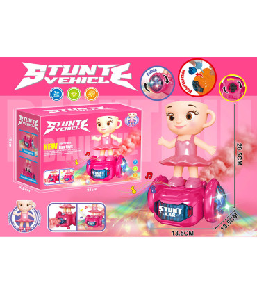 CHILDREN'S MUSICAL TOY BALLERINA CAPPUCCINO ON HOVERBOARD Armtoys