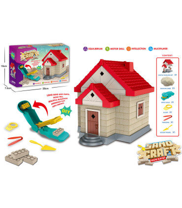 CHILDREN'S MAGIC SAND - HOUSE Armtoys