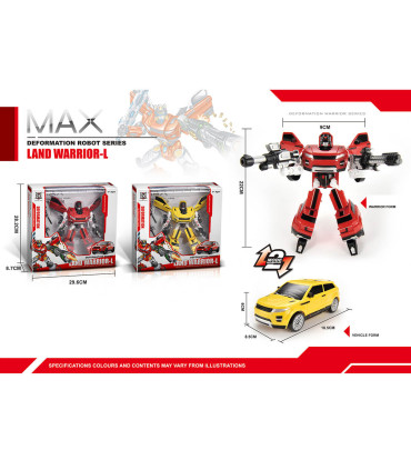 TRANSFORMERS LAND WARRIOR 2 COLORS Armtoys