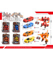 TRANSFORMERS SPORTS CAR IN BLISTER 4 COLORS