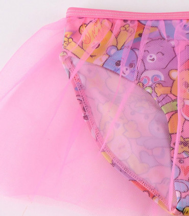 KIDS' SWIMSUIT 2 PIECES CARE BEARS 4-10 YEARS. Cerda