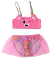 KIDS' SWIMSUIT 2 PIECES CARE BEARS 4-10 YEARS.