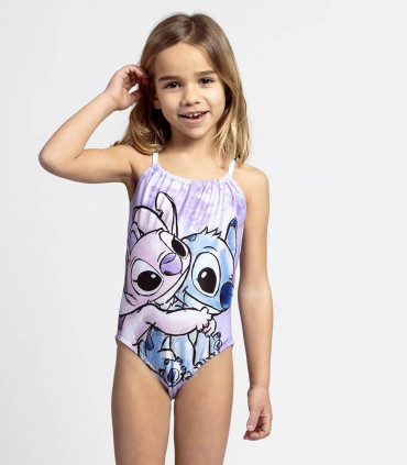 KIDS' ONE-PIECE SWIMSUIT STITCH BLUE 5-12 YEARS. Cerda