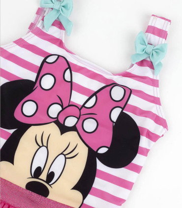 MINNIE GIRLS' ONE-PIECE SWIMSUIT WITH TULLE 2-6 YEARS Cerda
