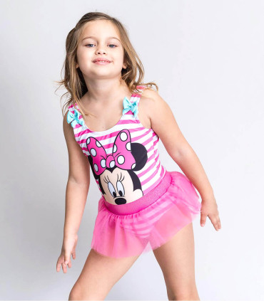 MINNIE GIRLS' ONE-PIECE SWIMSUIT WITH TULLE 2-6 YEARS Cerda
