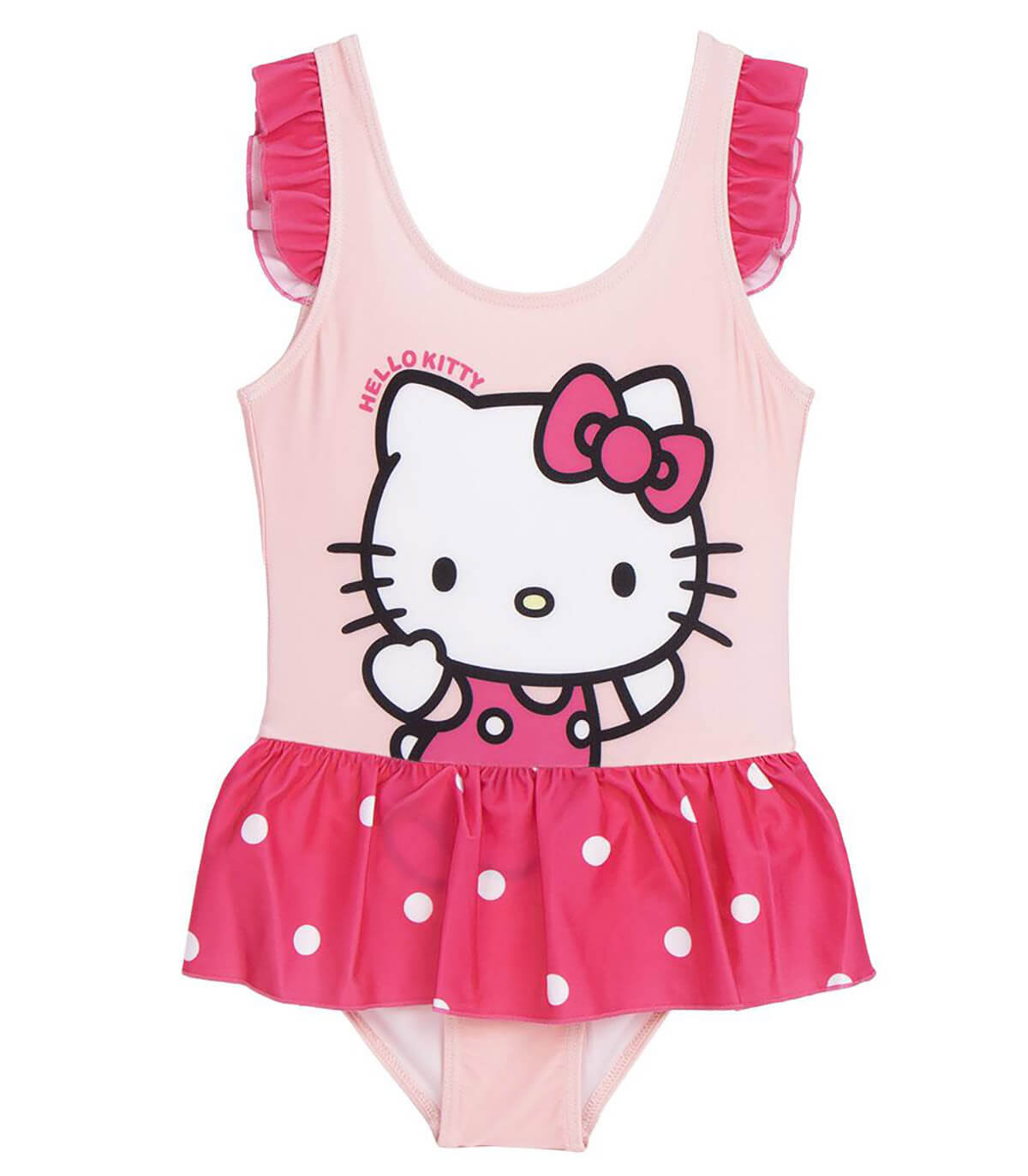 Παιδικό ολόσωμο μαγιό με φούστα Hello Kitty 3-7 ετών. Cerda