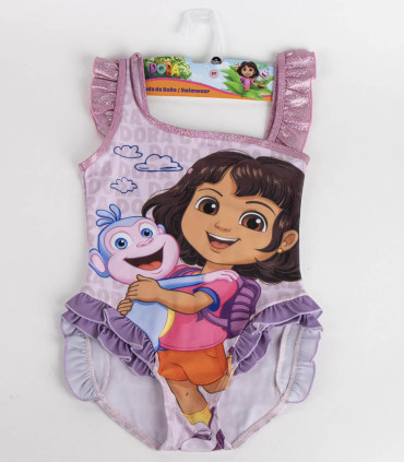 KIDS' ONE-PIECE SWIMSUIT DORA 2-6 YEARS Cerda