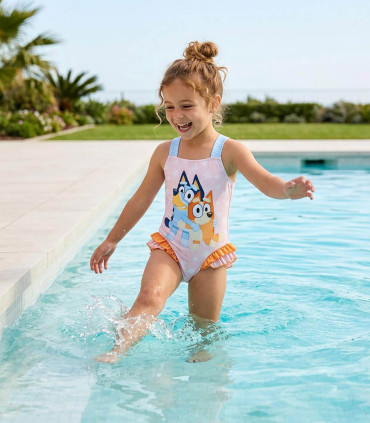KIDS' ONE-PIECE SWIMSUIT BLUEY 2-6 YEARS. Cerda